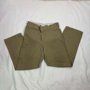 Dickies FLEX Tan Khaki Straight Leg Work Pants Size 32x30